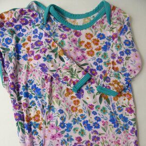 Little Sleepies Sweetpea Bamboo Knotted Gown, Size NB